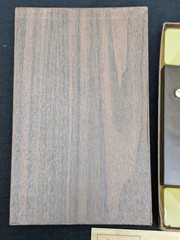VTG 1964 HOYLE GAME SETKO’S THE WHY PUZZLER WALNUT BOARD BRASS PCS BOXED COMPLET