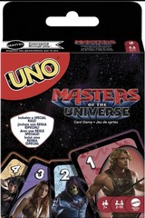 Mattel Games UNO Masters of the Universe Movie Card Game with Themed Deck