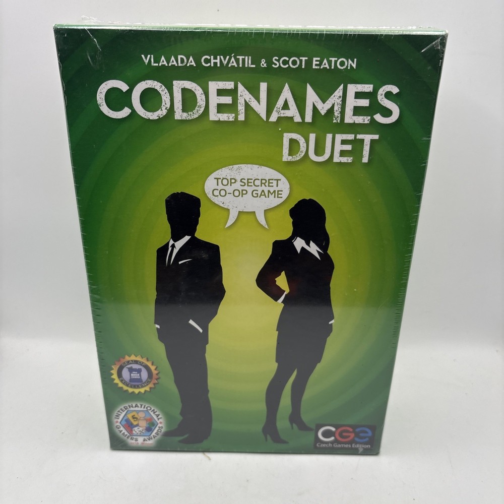 Codenames Duet from Vlaada Chvatil & Scot Eaton by Czech Games Edition – Sealed