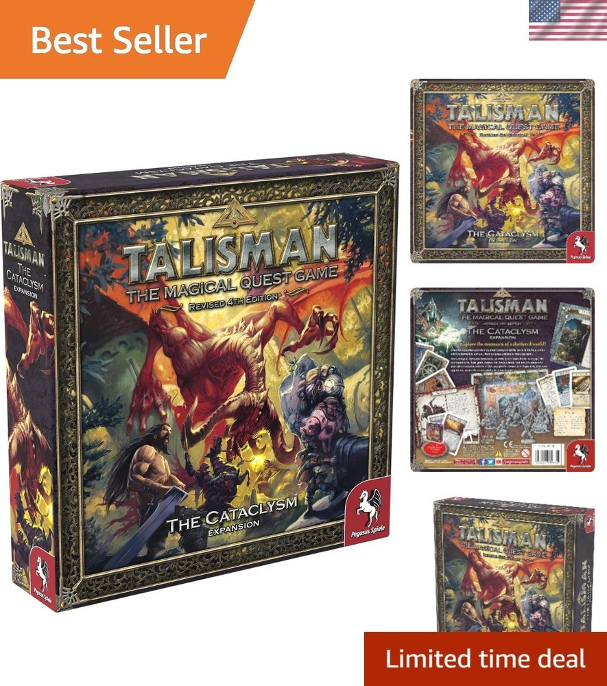 Talisman: The Cataclysm Expansion – Post-Apocalyptic Adventure for 2-6 Players