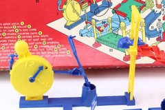 Vtg 1964 Ideal CRAZY CLOCK Game 100% Working & Working W/ Box