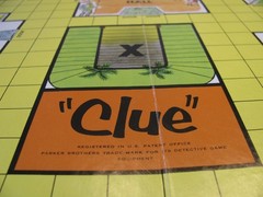 Vintage 1963 Parker Brothers CLUE Detective Board Game Very Nice Condiiton