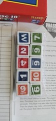Phase 10 Dice Game – Red Box – 2001 Fundex Games – Open Box