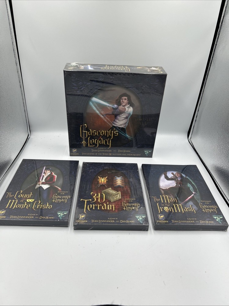 Gascony’s Legacy + Man Iron Mask + Count of Monte Cristo + 3D Terrain Expansions