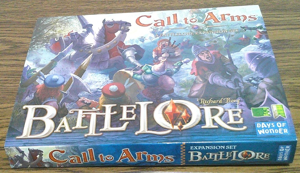 Battlelore 1st Edition Days of Wonder Call to Arms Expansion