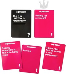 InQueeries By Relatable, Adult Game Night, LGBTQ Games And Card Games Pride 17+