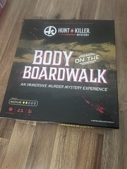 Hunt A Killer Body On The Boardwalk Immersive Murder Mystery Board Game Complete