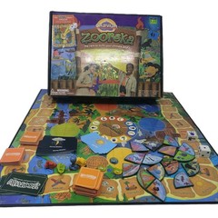 Zooreka Board Game COMPLETE Cranium 2006 Family Kids Animals Safari Zoo