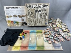REVOLUTION OF 1828 Board Game – Stefan Feld Renegade Game Studio 2019 – COMPLETE