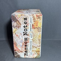 NEW Ransom Notes Ridiculous Word Magnet Board Game Unopened Charty Party 2023