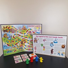 Milton Bradley Candy Land Board Game 1999/2001 Children VTG | 99.9% Complete