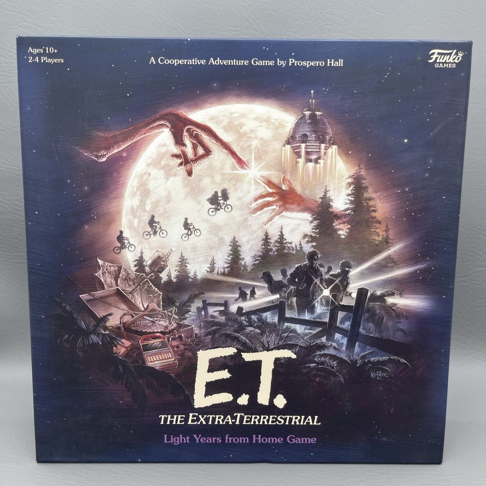 E.T. THE EXTRA-TERRESTRIAL Light Years from Home Game New Sealed