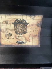 Dread Pirate Game Wood Treasure Chest Metal Coins 100% 2nd Ed 2005 Complete