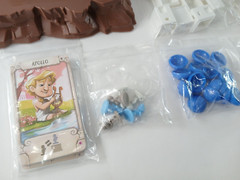 SANTORINI Greek God City-Building Board Game 100% COMPLETE Excellent Condition!
