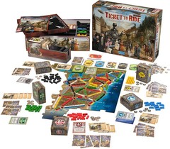 Asmodee Ticket to Ride Legacy: Legends of The West Board Game – The Ultimate