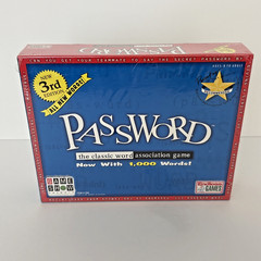 Password 3rd Edition – The Classic Word Association Game! 2001 Brand New Sealed