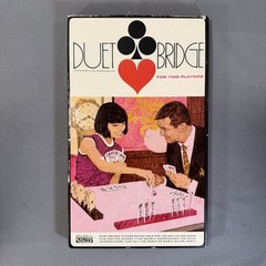 Vintage 1967 Parker Brothers Duet Bridge New Still Factory Sealed Excellent Cond