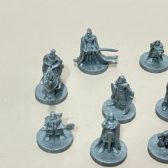 11pcs Fellowship and Companions War of the Ring Second Edition Board Game Minis