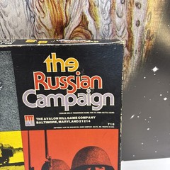 Vintage The Russian Campaign Avalon Hill #718 2nd Edition 1976 – Read!