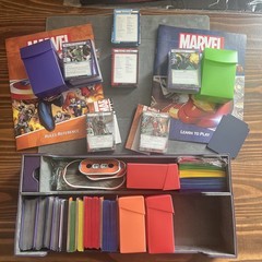 Marvel Champions Card Game Lot – Plus 4 Hero packs, And 2 Scenario Packs!