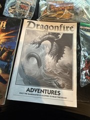 Heartbreaker Dragonfire 1992 Board Game Dungeons & Dragons Vintage *VERY RARE*