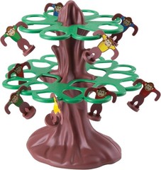 Pressman Jumpin’ Monkeys: Catapult Your Monkeys Into The Tree to Win