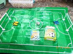 Tabletop Game Finger Soccer, Complete, unused, with Soccer Anecdote Booklet