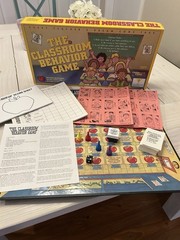 VTG The Classroom Behavior Board Game 1993 Childswork/play Ages 4-12