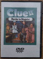 Clue II 2 Murder In Disguise DVD of VHS Tape Board Game