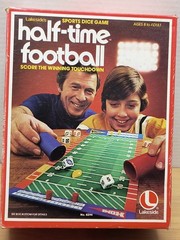 Half Time Football Game (1979, Lakeside) Complete, Very Good Condition No. 8294