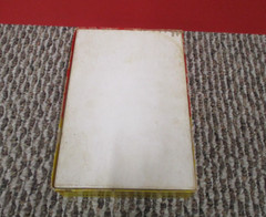 1949 Vintage Cootie Game Box Is 6×9 Inches Missing 1 Leg Green Heads EX
