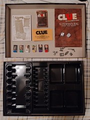 SUPERNATURAL CLUE GAME OPENED BUT NEVER PLAYED SAM DEAN CASS CROWLEY
