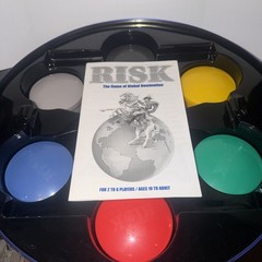 RISK The Game Of Global Domination In Collector’s Round Metal Tin