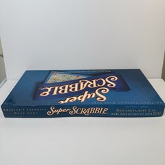 Super Scrabble Board Game by Hasbro – 2004 – 100% Complete with All 200 Tiles!