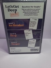 2 NIB Let’s Get Deep Questions for Couples & After Dark Expansion Sealed