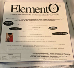 ElementO Board Game – Education/Science — Learn the Periodic Table. New Sealed