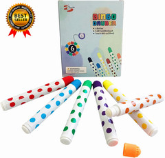Bingo Daubers 6 Pack in Mixed Colors