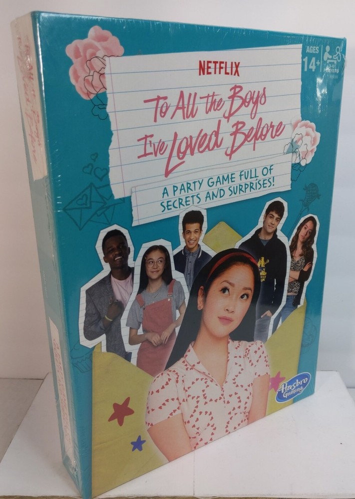 Hasbro Party Game: To All The Boys I’ve Loved Before – for Ages 14 and Up New I9