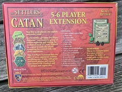 Mayfair Games The Settlers of Catan 5-6 Player Extension Expansion Board 3062
