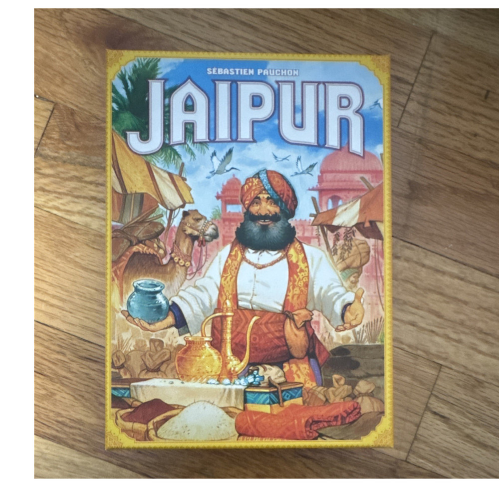 Space Cowboys Jaipur Trading Board Game 2 Players Ages 10+ Cards Tokens Complete