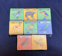 Simply Fun SavannaScapes Animal Boardgame EX/NM – Complete – Habitat and Ecology