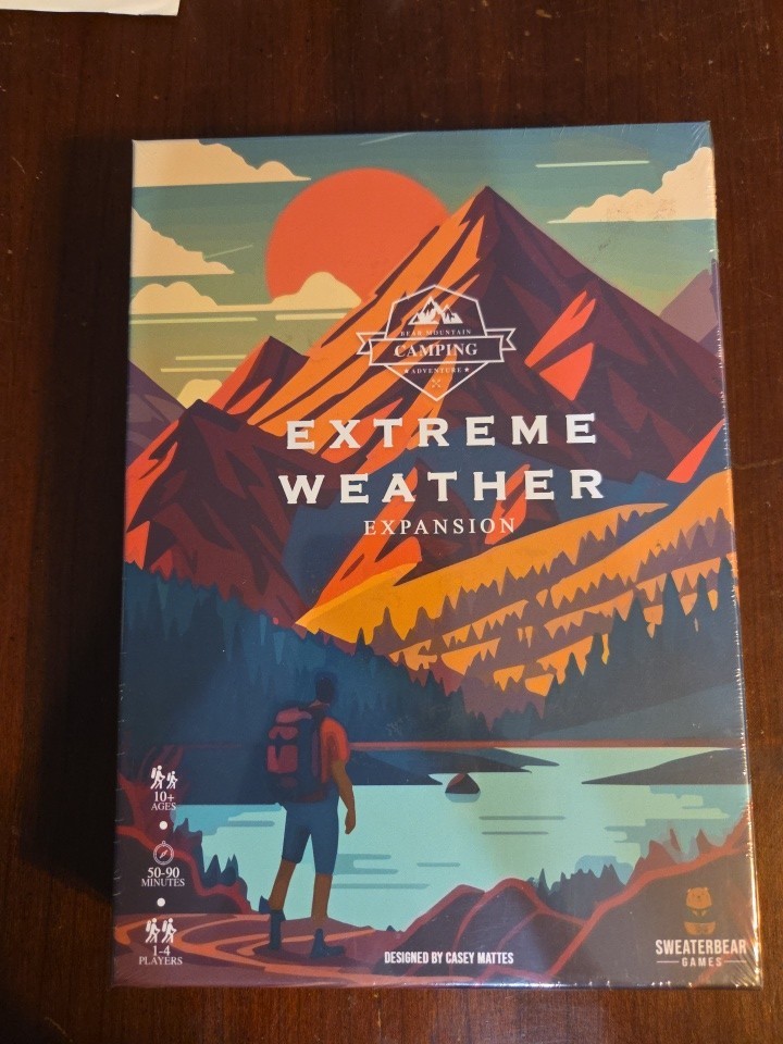 SweaterBear Games Bear Mountain Camping Adventure Extreme Weather Expansion Pack