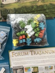 Forum Trajanum Board Game by Stefan Feld 2018 Stronghold Games, Complete!