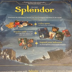 Splendor Board Game Marc Andre Strategy Game Space Cowboys New Sealed
