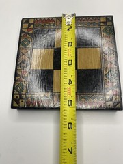 Handmade Multicolored Peruvian Tic Tac Toe Board – FAST shipping! VGC