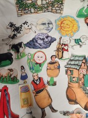 The Storyteller 1993 Felt Board & 54 Felt Cutouts Fairytale Rare Vintage