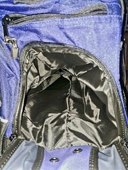 MONOPOLY Board Game Blue Canvas Bag With Shoulder Strap And Shoe Compartment