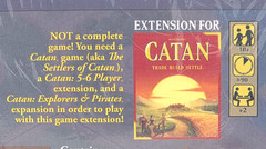 Settlers of Catan Explorers & Pirates 5-6 Player Extension Factory Sealed CN3076