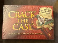 Sealed 1993 Crack the Case game of Mini-Mysteries Milton Bradley USA