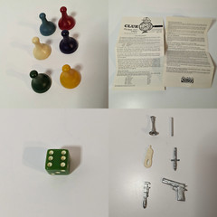 Vintage 1963 Clue Game by Parker Brothers, Complete with all Original Parts